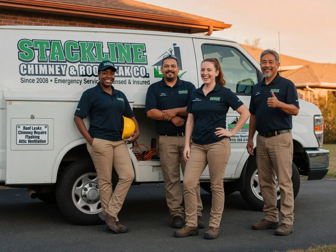 Chimney flashing repair company in Crescent City, CA